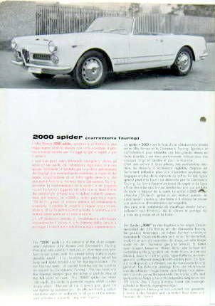 Couverture de ALFA 2600 SPIDER