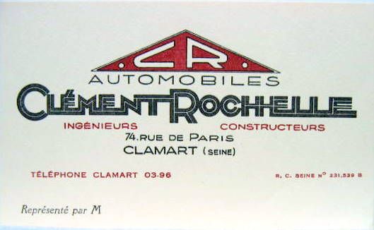 Couverture de CLEMENT ET ROCHELLE CARTE DE VISITE