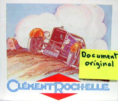 Couverture de CLEMENT ET ROCHELLE CATALOGUE