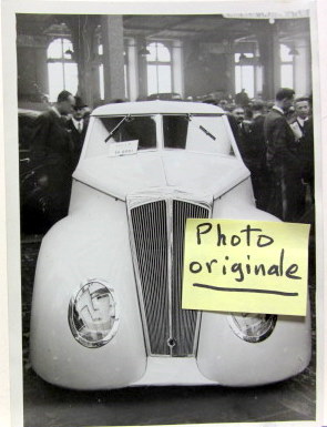 Couverture de 1934 CHENARD ET WALCKER MISTRAL PHOTO ORIGINALE