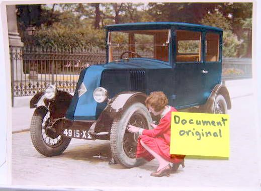 Couverture de RENAULT 6 CV OU 10 CV PHOTO