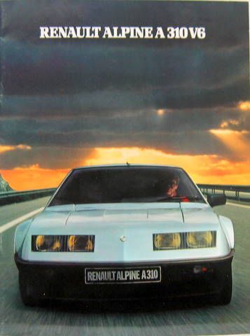 Couverture de 1982 ALPINE RENAULT CATALOGUE