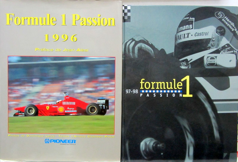 Couverture de 1996 1997-98 2002 2003 FORMULE 1 PASSION