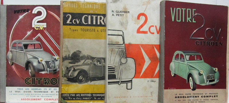 Couverture de VOTRE CITROEN 2 CV GUIDE TECHNIQUE