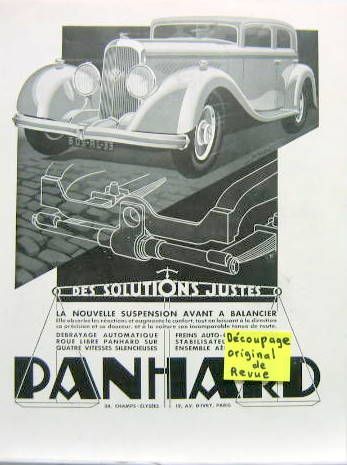 Couverture de PANHARD DYNAMIC A.KOW DECOUPAGE
