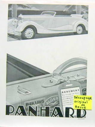 Couverture de PANHARD DYNAMIC A.KOW DECOUPAGE