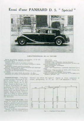Couverture de PANHARD DS SPECIAL ESSAI