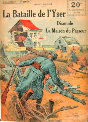 Couverture de N°54 LA BATAILLE DE L'YSER DIXMUDE LA MAISON DU PASSEUR