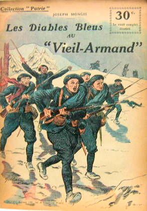 Couverture de N°25 LES DIABLES BLEUS AU VIEIL ARMAND