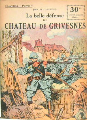 Couverture de N°91 LA BELLE DEFENSE DU CHATEAU DE GRIVESNES