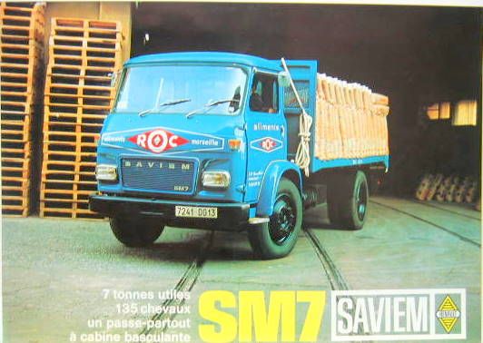 Couverture de SAVIEM SM7