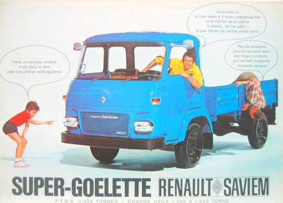 Couverture de SAVIEM SUPER GOELETTE SG2
