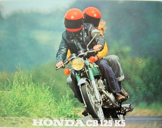 Couverture de 1972-7-1 HONDA CB 125 K5