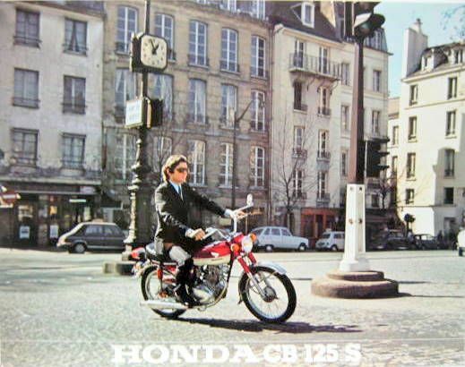 Couverture de 1972-7-1 HONDA CB 125 S