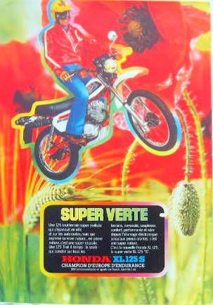 Couverture de 1978-9-1 HONDA XL 125 S