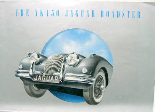 Couverture de JAGUAR XK 150 ROADSTER  3-1958