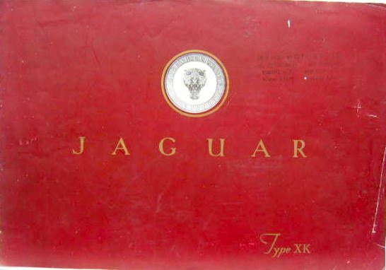 Couverture de JAGUAR XK 120 CATALOGUE