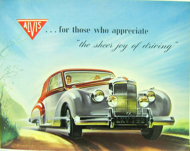 Couverture de ALVIS TC 21/100 DROPHEAD COUPE ET SALOON