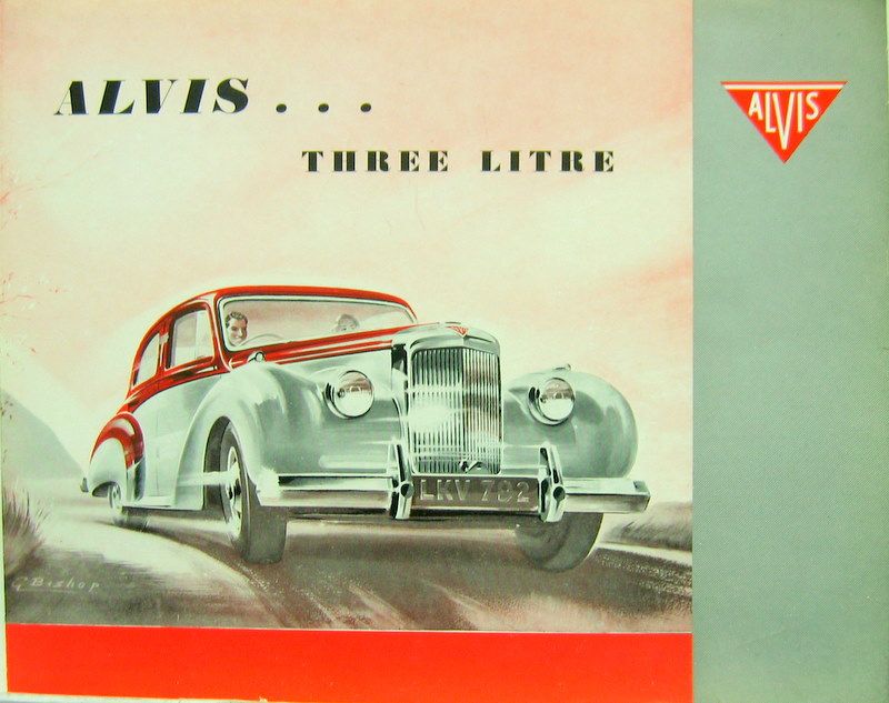 Couverture de ALVIS THREE LITRE SALOON COUPE ET TC 21/100