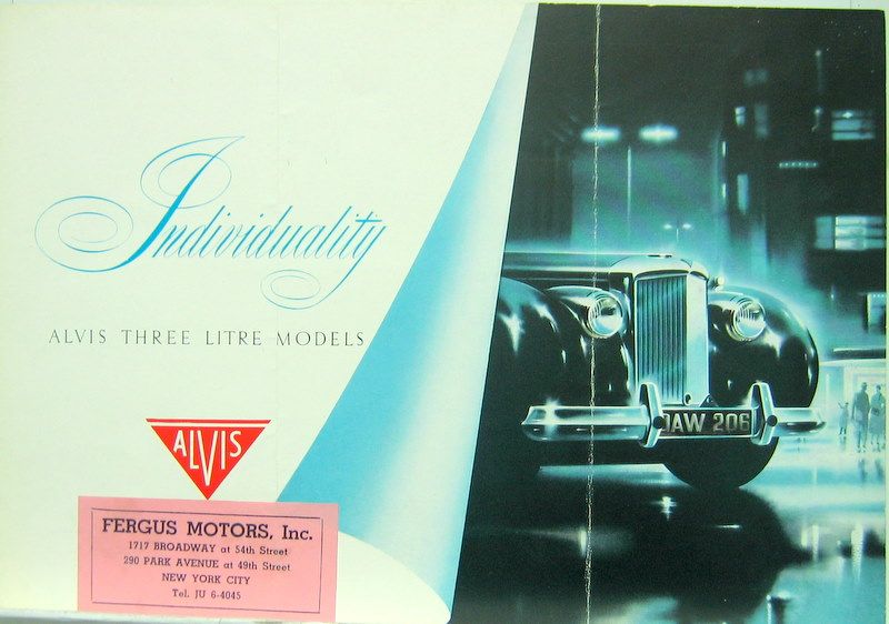 Couverture de ALVIS THREE LITRE