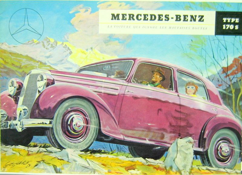 Couverture de MERCEDES 170 S 1950