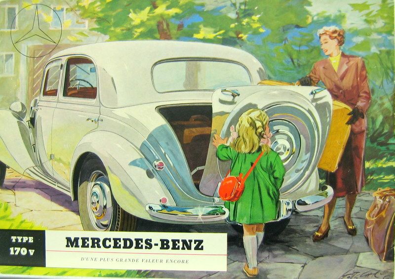 Couverture de MERCEDES 170 V 1950
