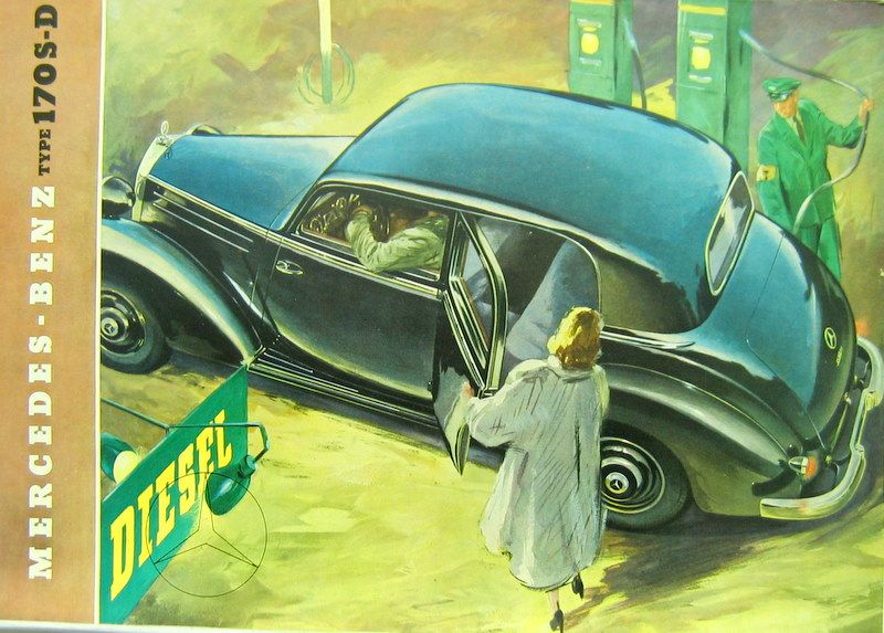 Couverture de MERCEDES 170 S D 1953