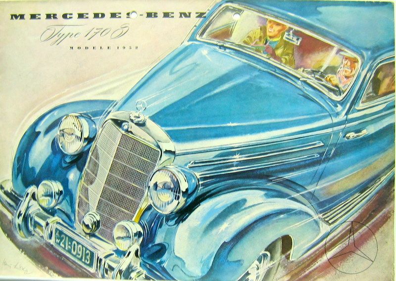 Couverture de MERCEDES 170 S 1952