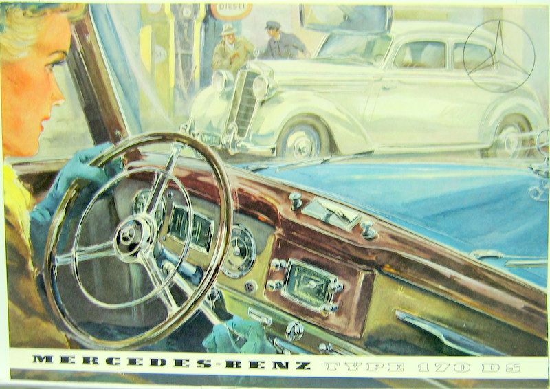 Couverture de MERCEDES 170 DS 1952