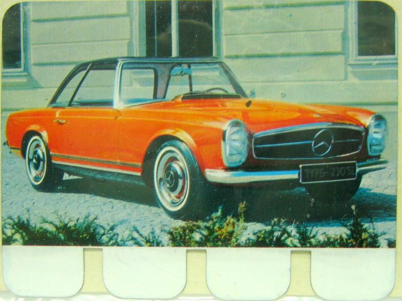 Couverture de MERCEDES 230 SL PRESENTOIR