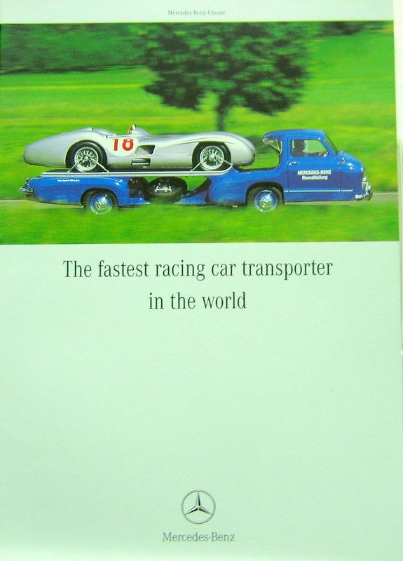 Couverture de 300 SL TRANSPORTEUR MERCEDES