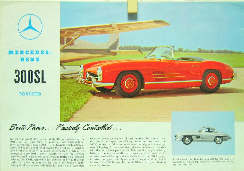 Couverture de MERCEDES 300 SL ROADSTER