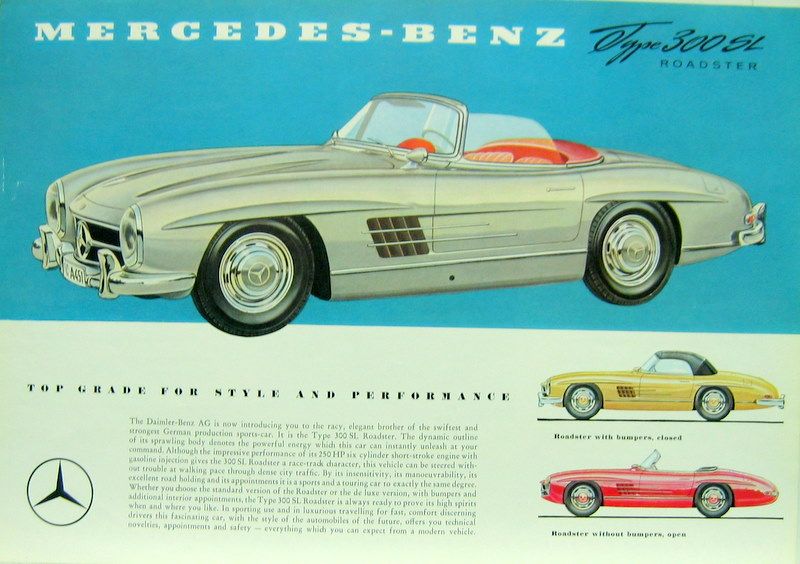 Couverture de MERCEDES 300 SL ROADSTER