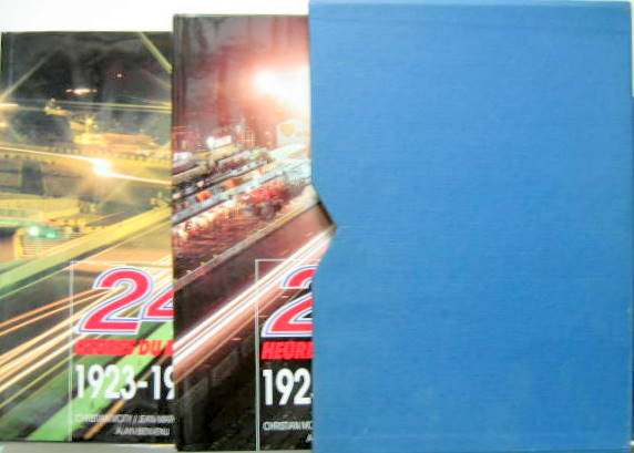 Couverture de 1923-1992 LES 24 HEURES DU MANS EN 2 VOLUMES AVEC EMBOITAGE DE MOITY BIENVENNU ET TEISSEDRE