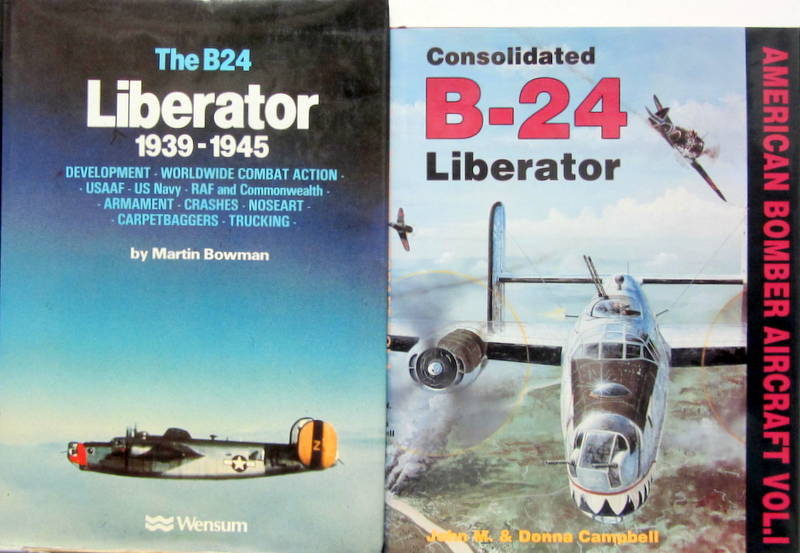 Couverture de THE B24 LIBERATOR 1939-1945 - CONSOLITED B 24 LIBERATOR