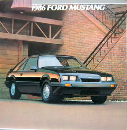 Couverture de FORD MUSTANG 1986