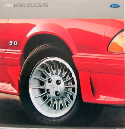 Couverture de FORD MUSTANG 1989
