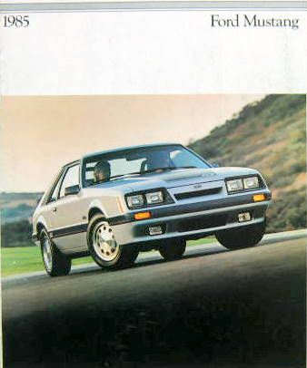 Couverture de FORD MUSTANG 1985