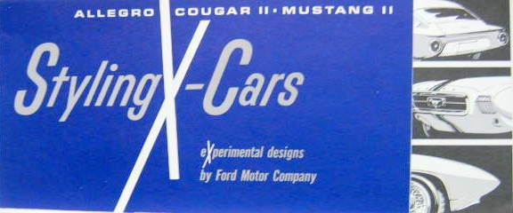 Couverture de FORD MUSTANG II STYLING X CARS AVEC COUGAR II ET ALLEGRO