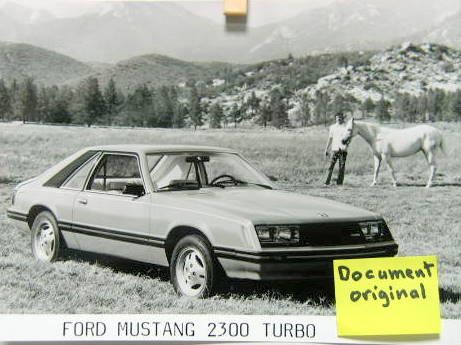 Couverture de FORD MUSTANG 2300 TURBO