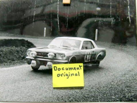 Couverture de FORD MUSTANG RALLYE DES ROUTES DU NORD 1965 GREDER DELALANDE