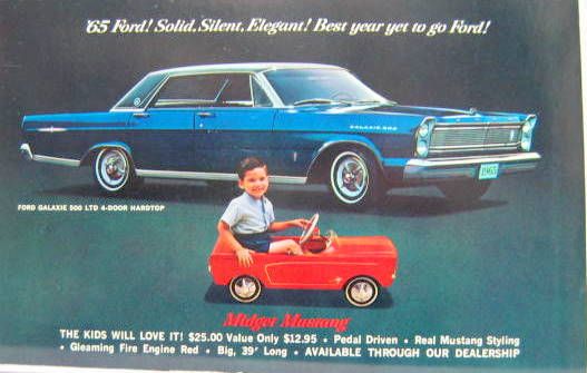 Couverture de FORD MUSTANG MIDGET 1965