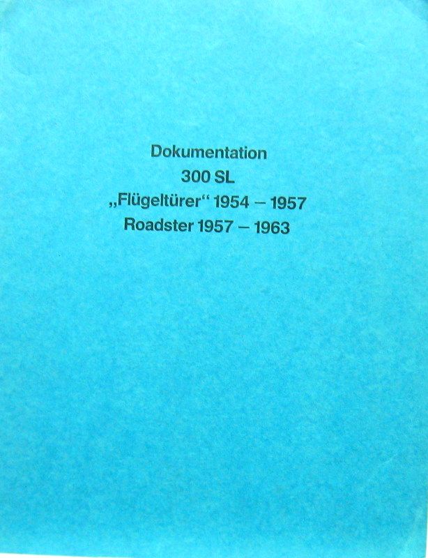 Couverture de MERCEDES 300 SL DOSSIER DE PRESSE EN REEDITION 1983