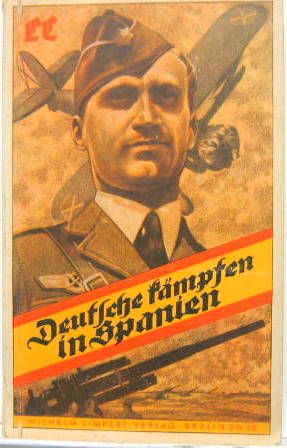 Couverture de DEUTFCHE FAMPFEN IN SPANIEN DERAUSGEGEBEN VON DER LEGION CONDOR
