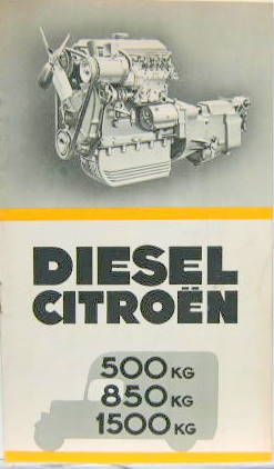 Couverture de 1937 CITROEN DIESEL