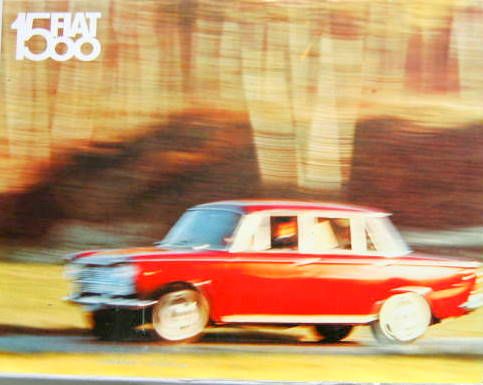Couverture de FIAT 1500 PROSPECTUS 2590 F COMPTANT