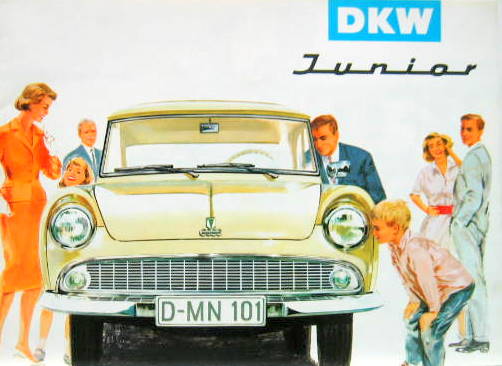 Couverture de DKW AUTO UNION JUNIOR CATALOGUE  N°WB 263540A120
