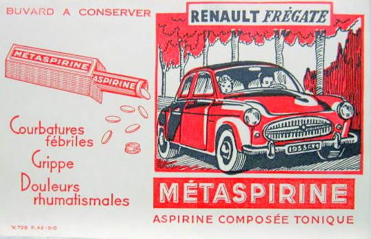 Couverture de FREGATE BUVARD METASPIRINE