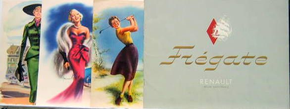 Couverture de 1952 FREGATE CATALOGUE AVEC 3 PLANCHES