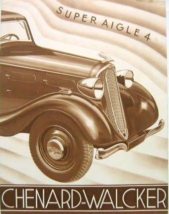 Couverture de CHENARD ET WALCKER SUPER AIGLE 4